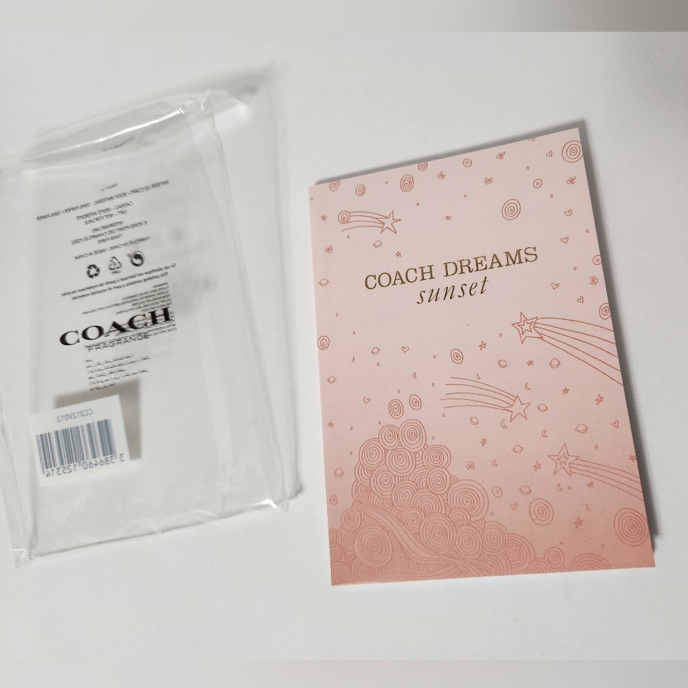 NEW COACH Dreams Sunset Notepad Set - Picture 2 of 12